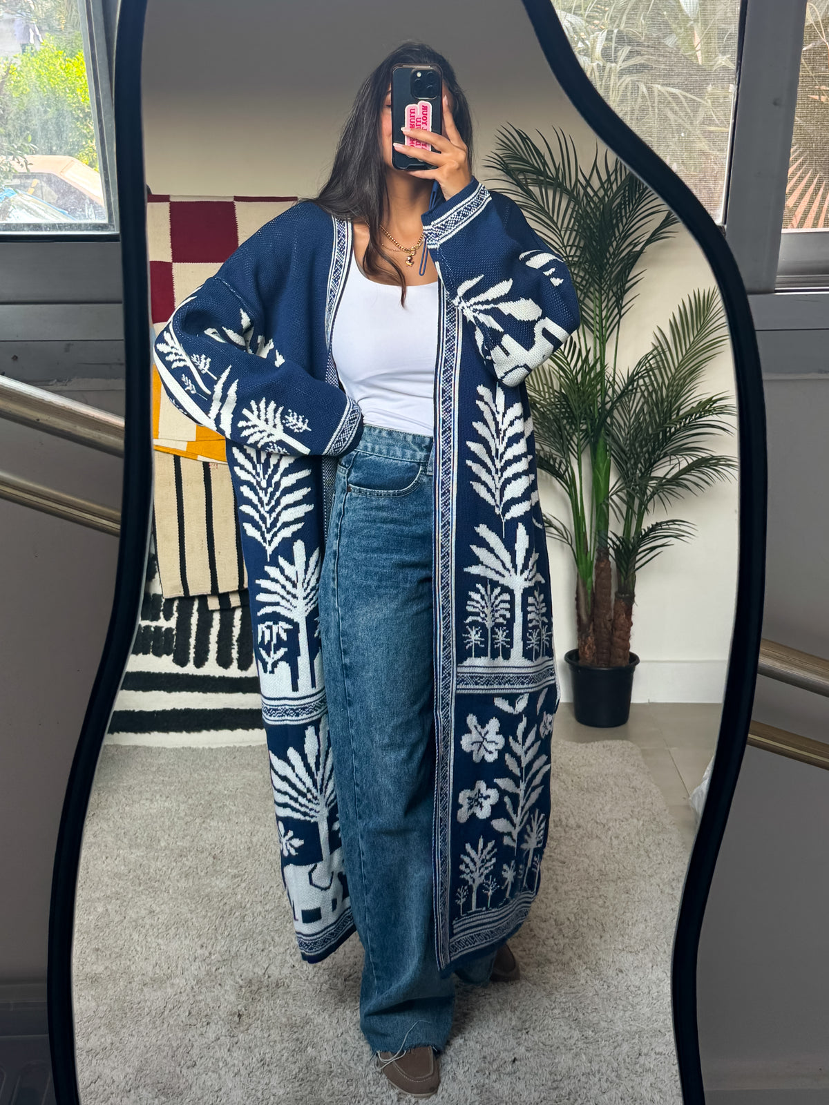 Blue Oasis cardigan