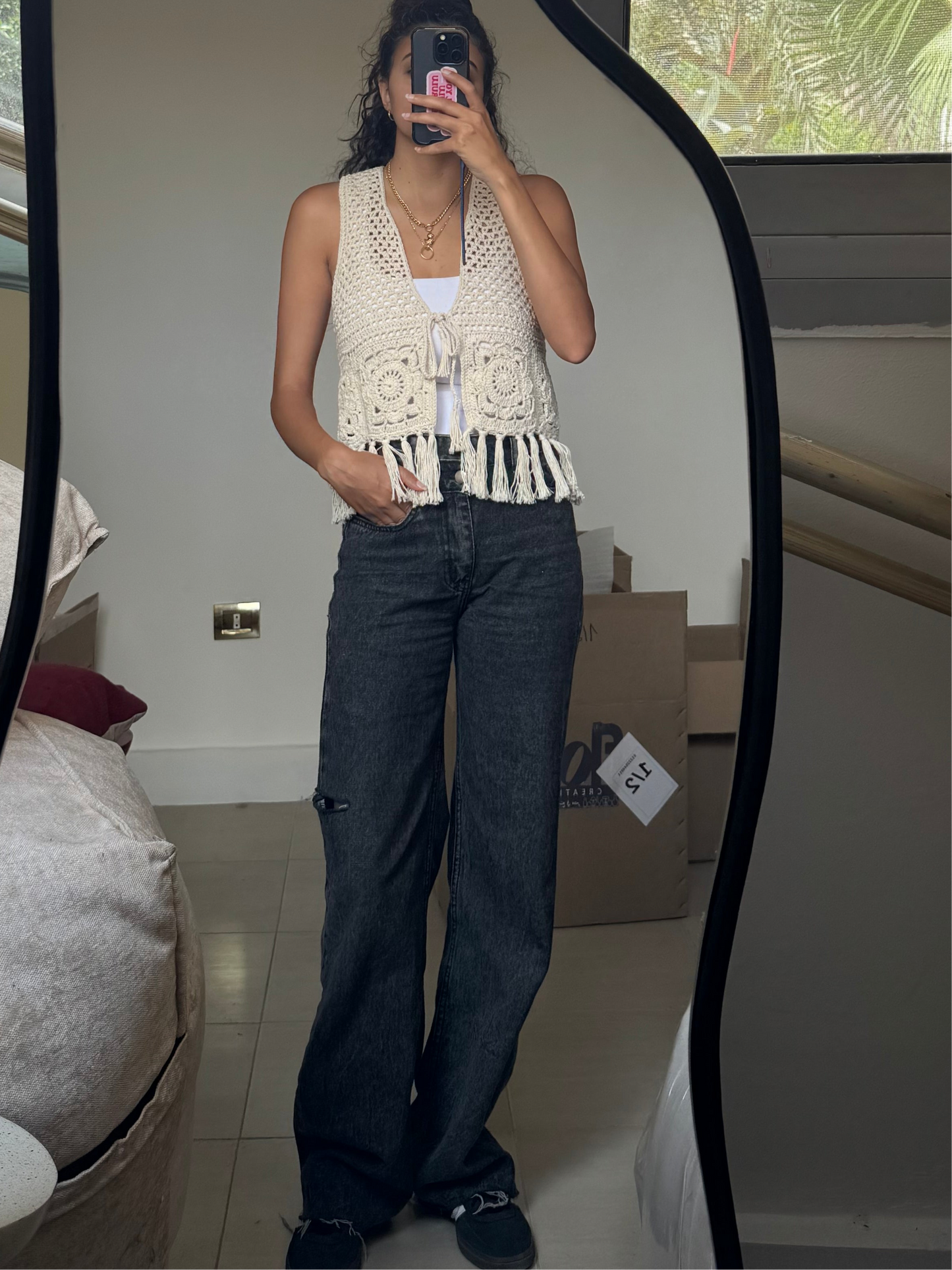 Lilly handmade crochet top