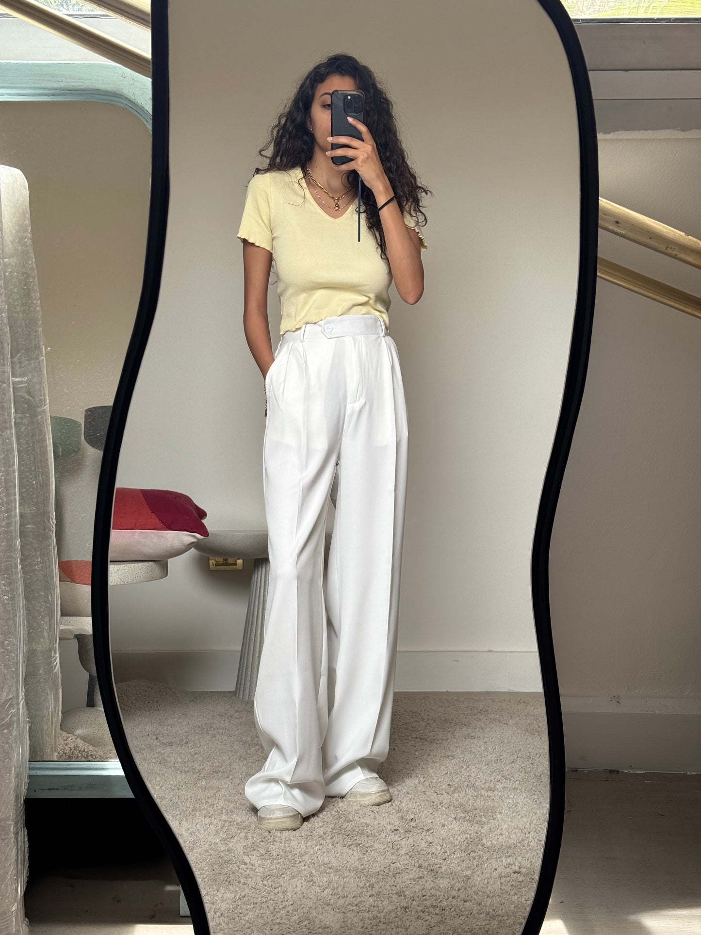 Off White V formal pants