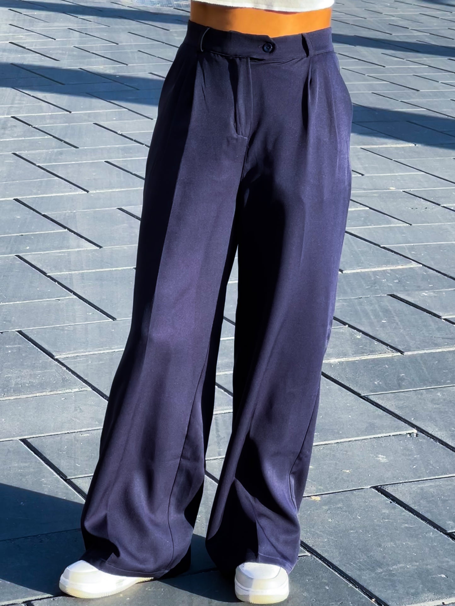 Navy Blue V Formal pants