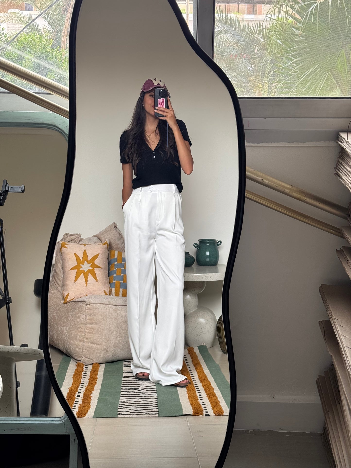 Off White V formal pants
