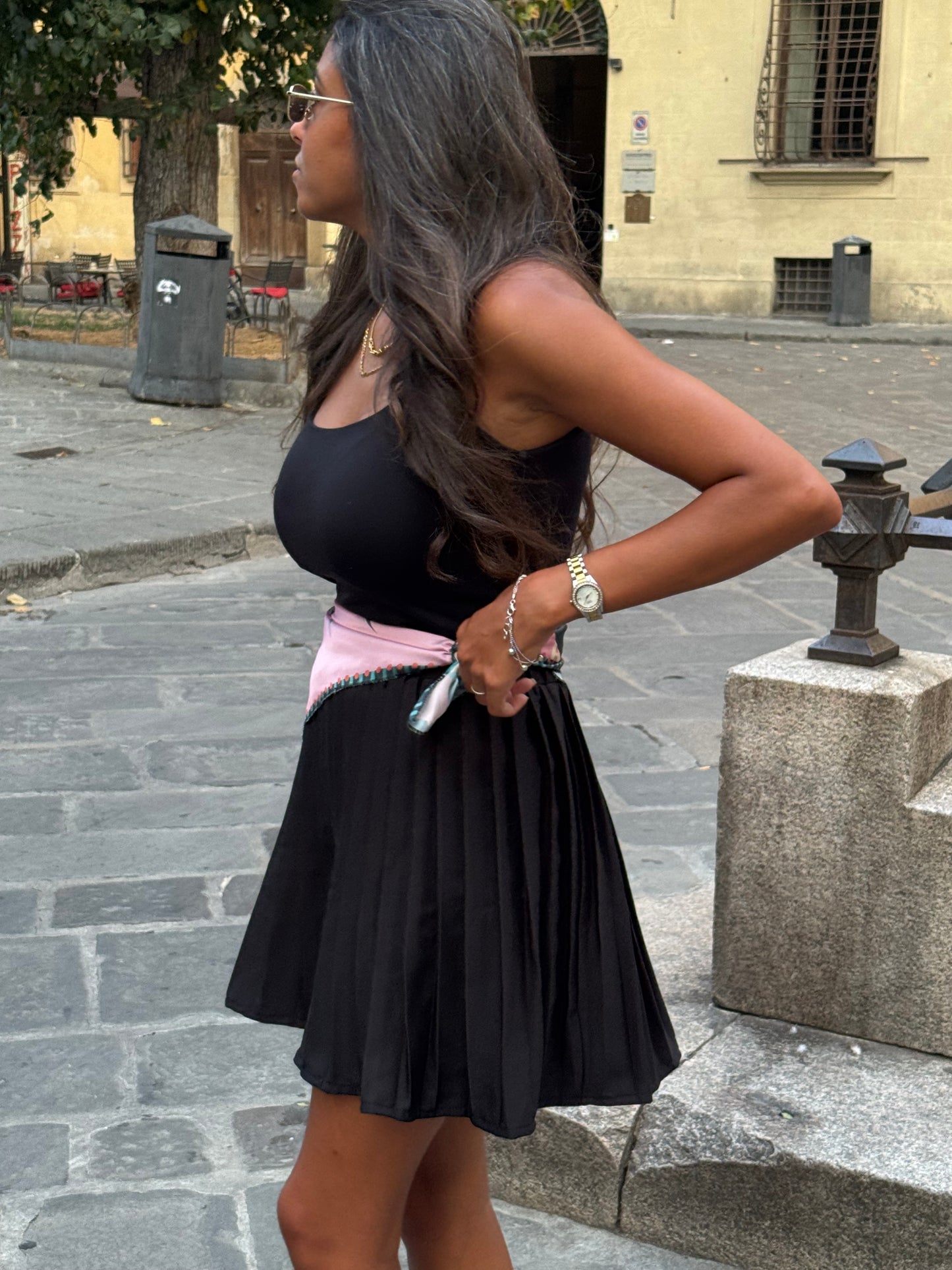 Pleated skirt