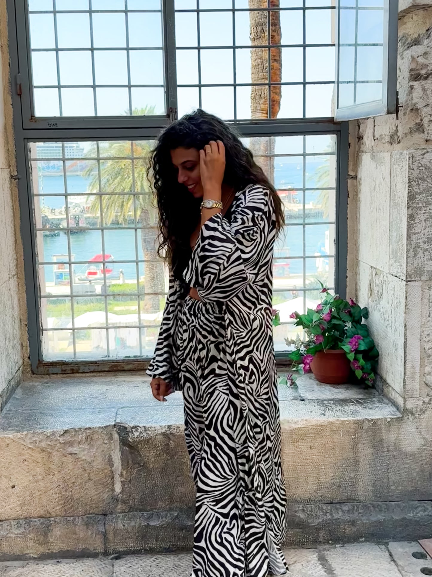 Zebra kimono