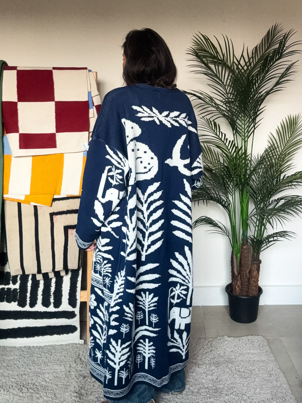 Blue Oasis cardigan