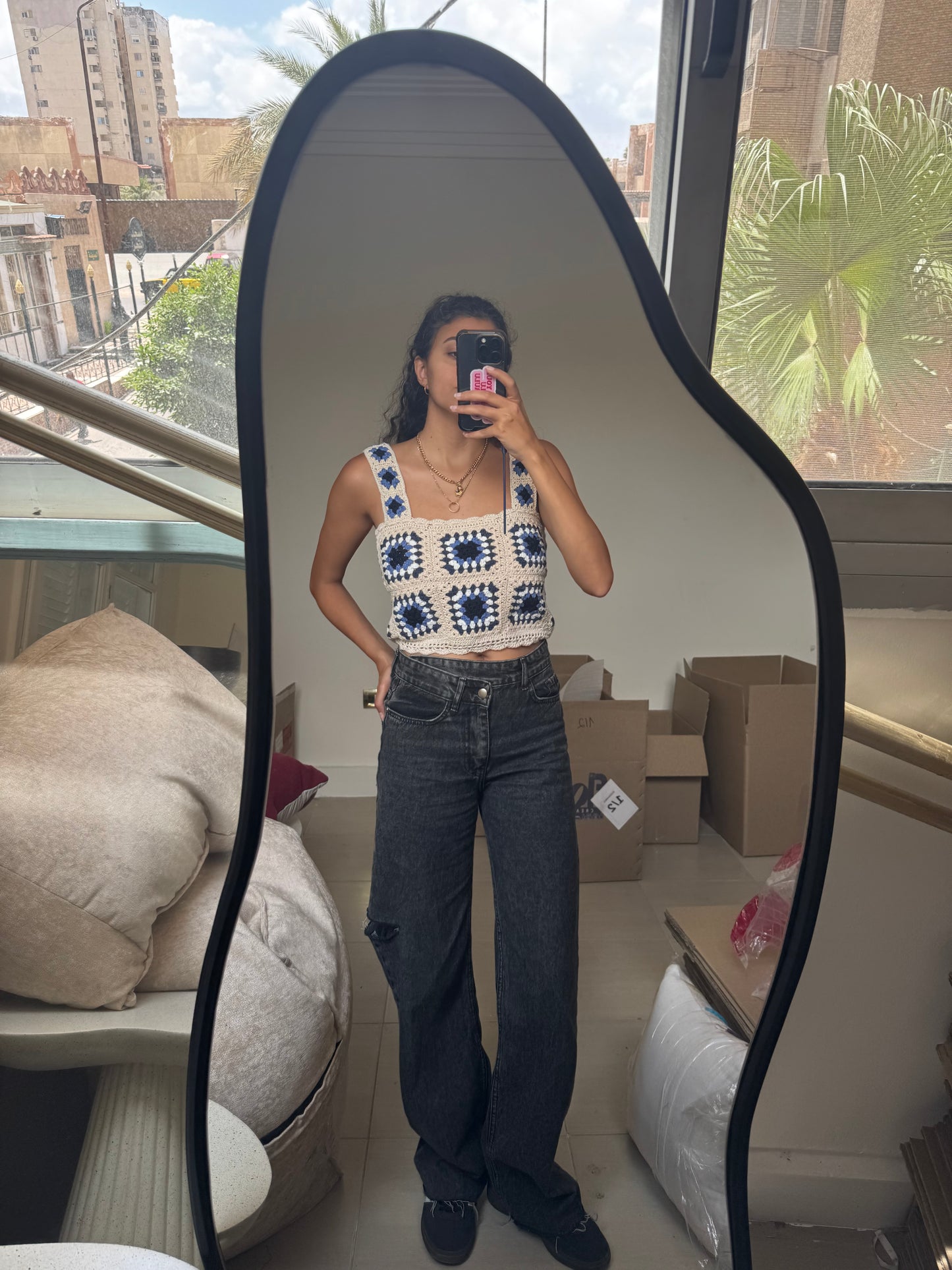 Bloom handmade crochet top