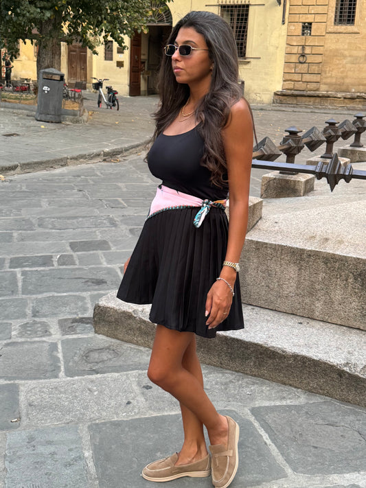 Pleated skirt