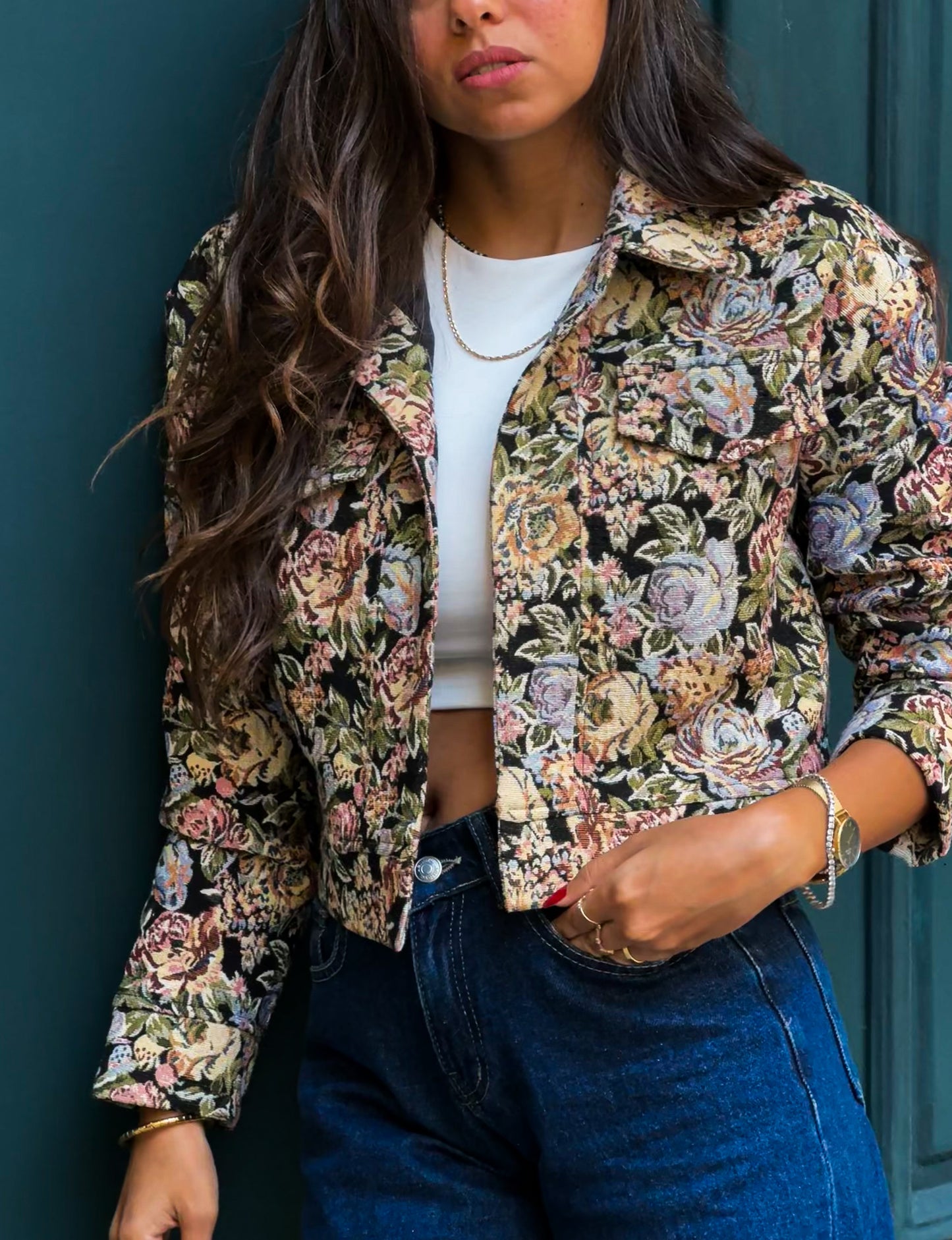 Floral jacket