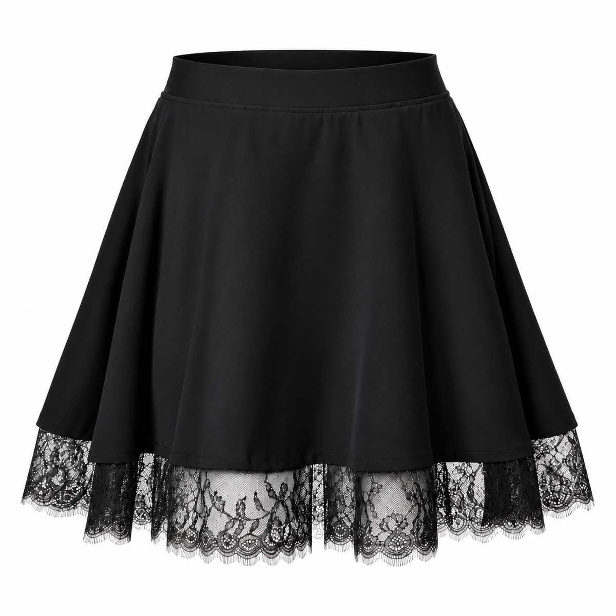 Noir Lace skirt