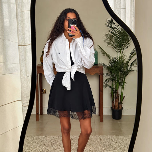 Noir Lace skirt